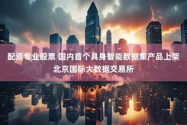 配资专业股票 国内首个具身智能数据集产品上架北京国际大数据交易所